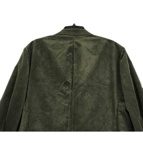 Spier & Mackay Sport Coat Mens 48 Olive Corduroy Pontoglio 1883 Unstructured - Picture 6 of 16